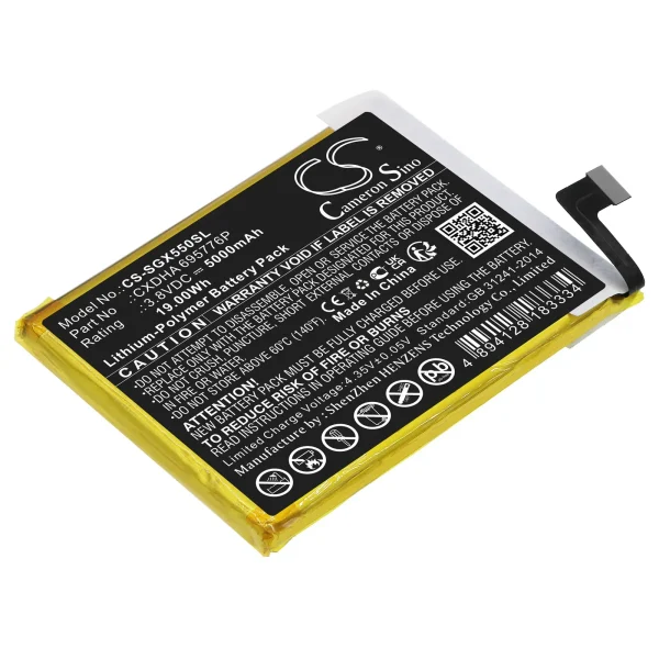 SkyGolf SkyCaddie SX550 Series Replacement Battery 5000mAh / 19.00Wh - Image 3