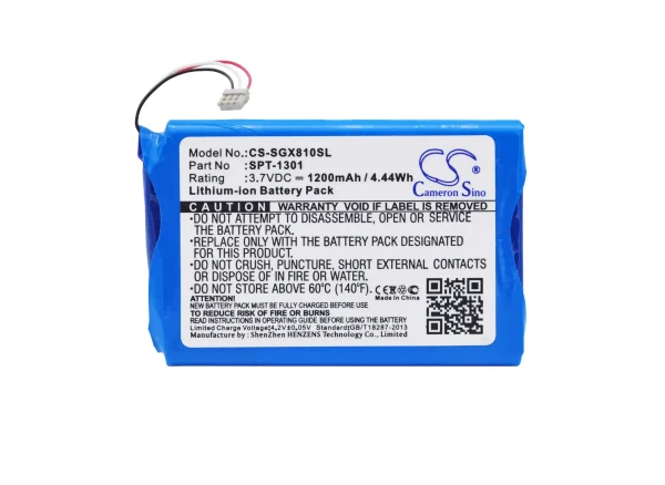 SkyGolf SkyCaddie Touch, X8F-SCTouch Series Replacement Battery 1200mAh / 4.44Wh