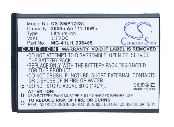 Spectra MobileMapper 10, MobileMapper 20 Series Replacement Battery 3000mAh / 11.10Wh