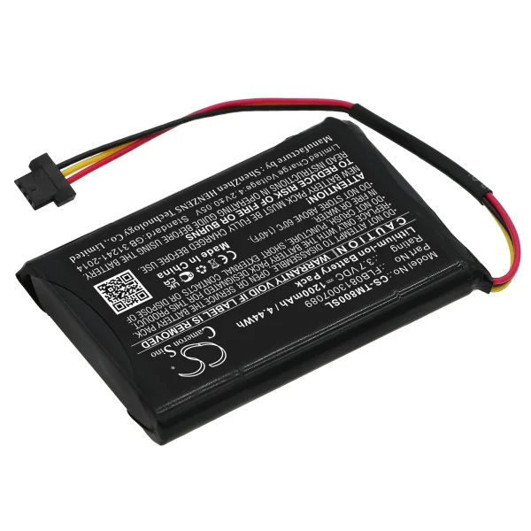 TomTom 4FC64 4FD6.001.00, GO 60, One XL Europe Traffic, One XL Traffic Series Replacement Battery 1200mAh / 4.44Wh - Image 2