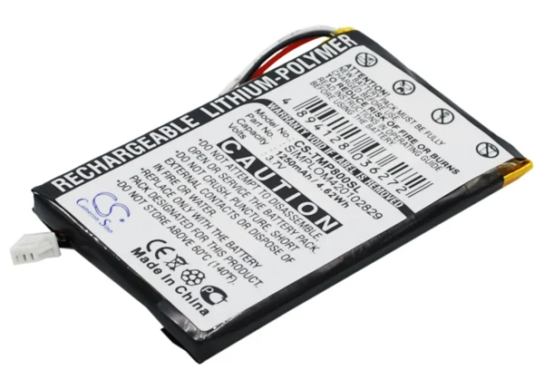 TomTom Pro 8000 Series Replacement Battery 1250mAh - Image 2