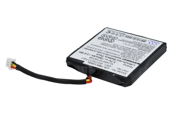 TomTom 4EH44, Start 20, Via 120, Via 125 Series Replacement Battery 700mAh / 2.59Wh - Image 5