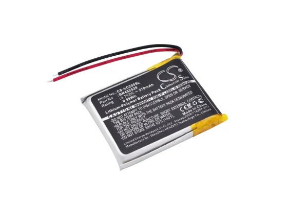 Voice Caddie VC200, VC200 Voice Series Replacement Battery 270mAh / 0.99Wh - Image 6