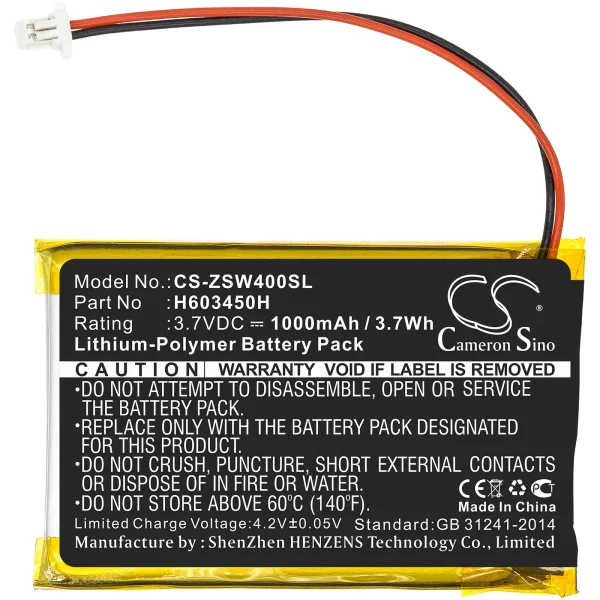 IZZO Swami 4000, Swami 4000 GOLF GPSA43094 Series Replacement Battery 1000mAh / 3.70Wh